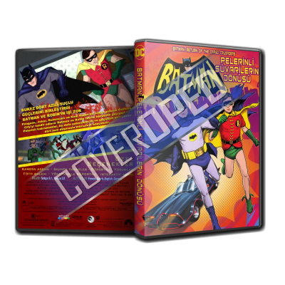 Batman Pelerinli Süvarilerin Dönüşü - Batman Return of the Caped Crusaders Cover Tasarımı